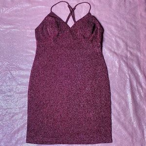 ♡ Playful and Sparkly Pink Cocktail Dress ♡